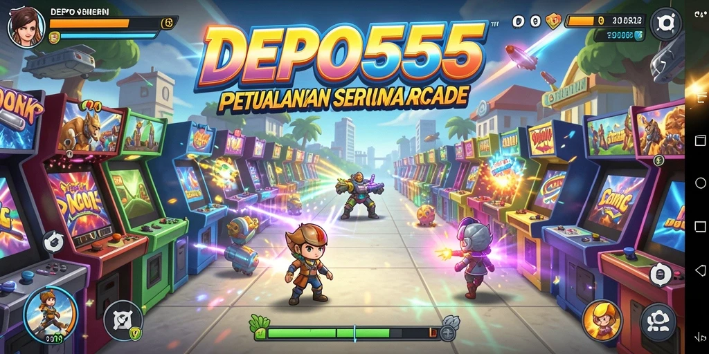 Gameplay seru dan grafis yang memukau dalam DEPO555.