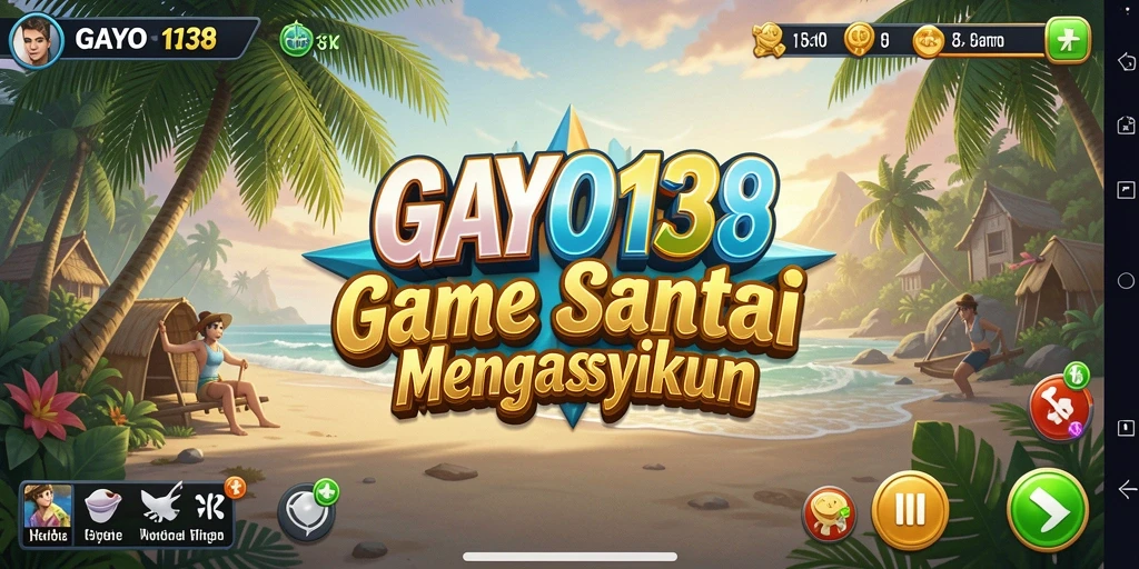 Tampilan gameplay menarik dan penuh warna dari GAYO138.