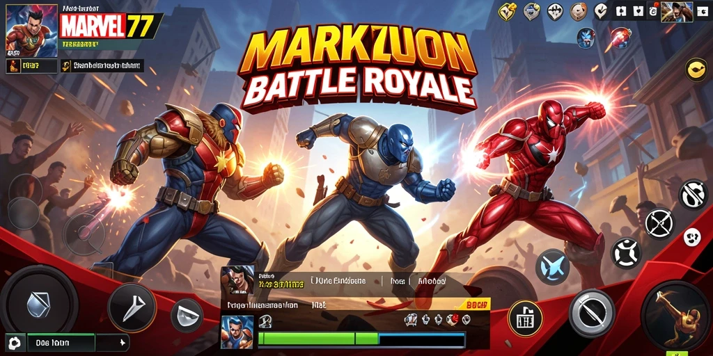 Tangkapan layar menampilkan aksi seru gameplay Battle Royale.