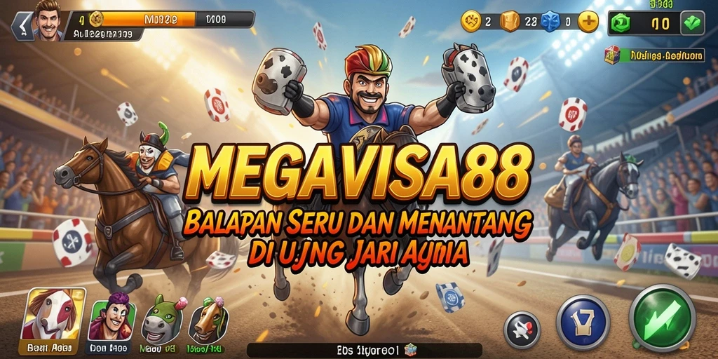 Gameplay menarik dari balapan cepat di MEGAVISA88.