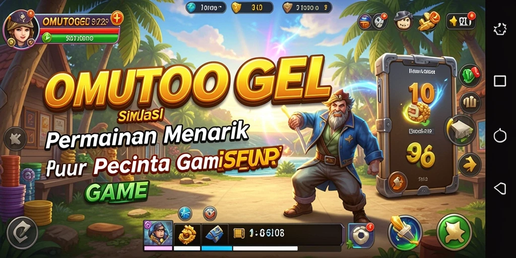 Tampilan gameplay menarik dari OMUTOGEL dengan elemen simulasi yang mendetail.