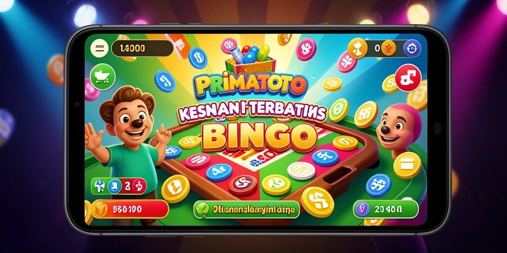 Gameplay seru PRIMATOTO dalam permainan Bingo.
