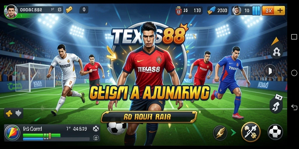 Tampilan gameplay seru dari TEXAS88 yang menggugah semangat olahraga.